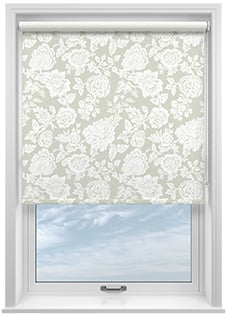 Shabby Chic by Rachel Ashwell Stipple (Blackout), Sage - Twist&Fit Roller Blind